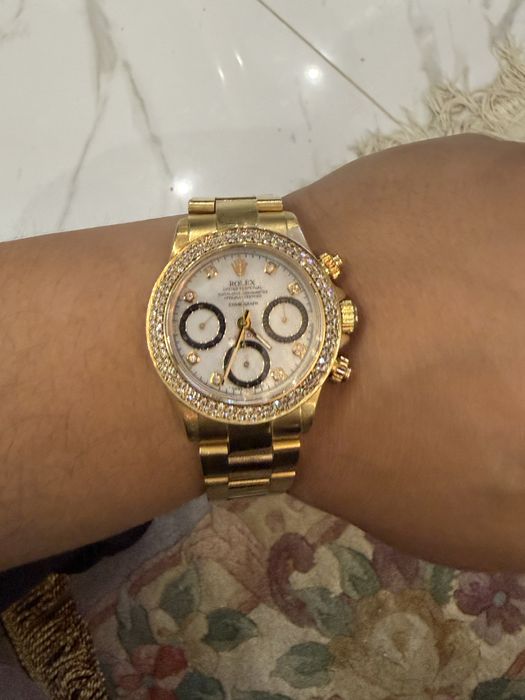 Золотые часы rolex 18k/750 пробы