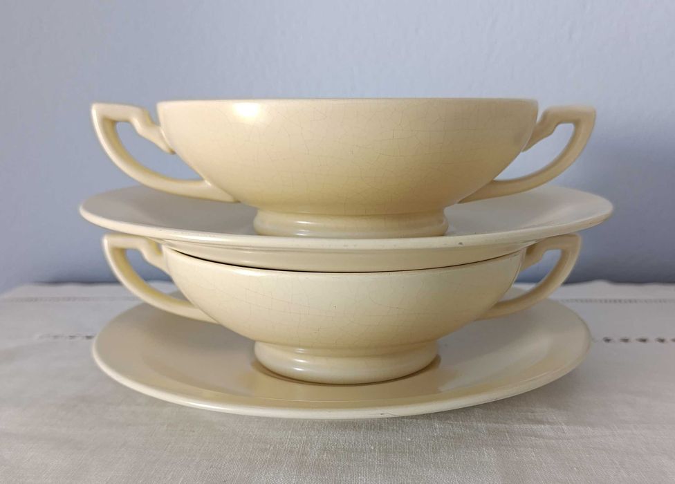 Par de Taças para Consommé