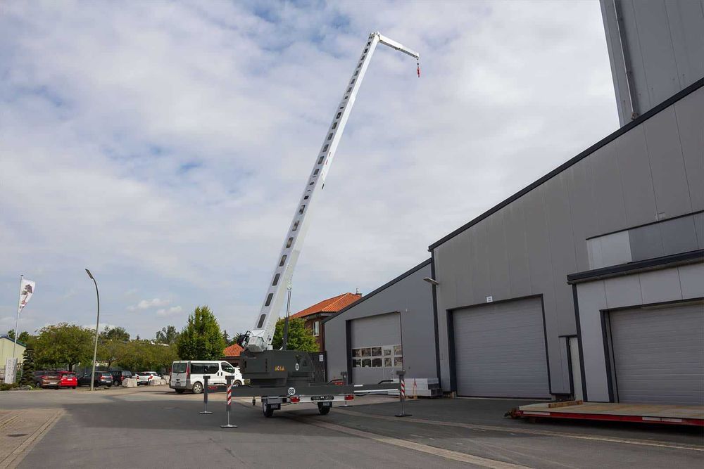 Klaas K 300 E, elektryczny dźwig dekarski na przyczepie DMC 3,5t, nowy