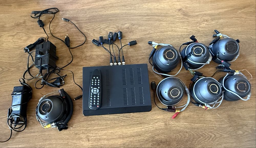 Kamery 7x, rejestrator dekoder 1tb