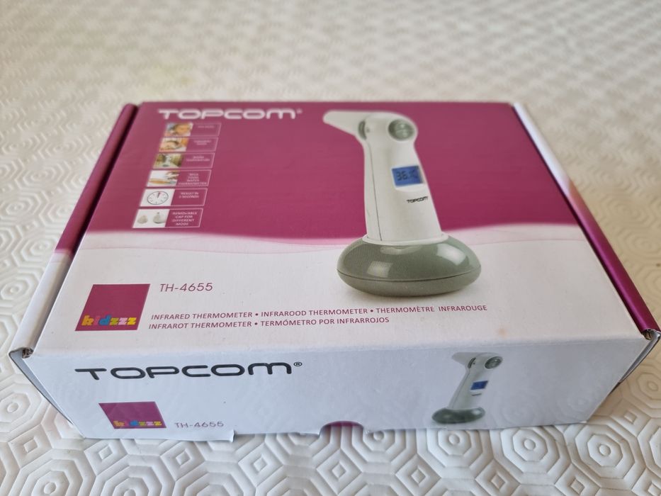 Termometro topcom th 4655 ouvido criança bebe oportunidade