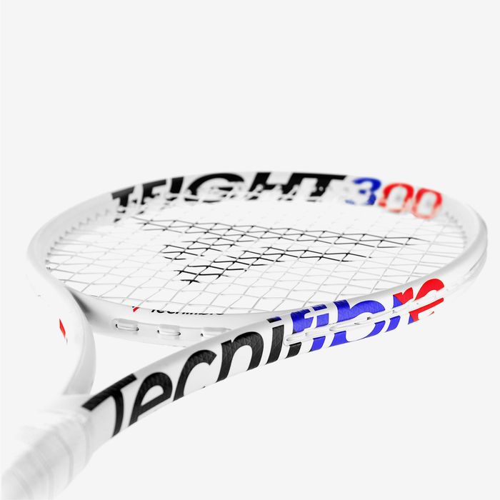 RAQUETE DE TÉNIS TECNIFIBRE T-FIGHT 300 ISOFLEX BRANCO SEM CORDAS 300g
