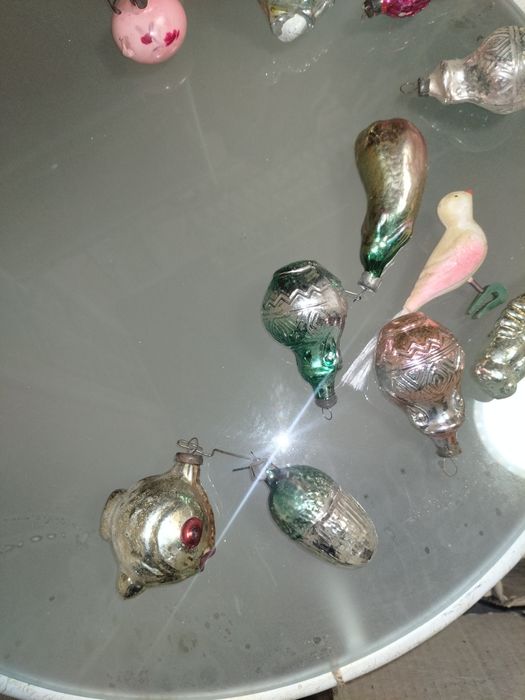 Новорічні прикраси іграшки ссср