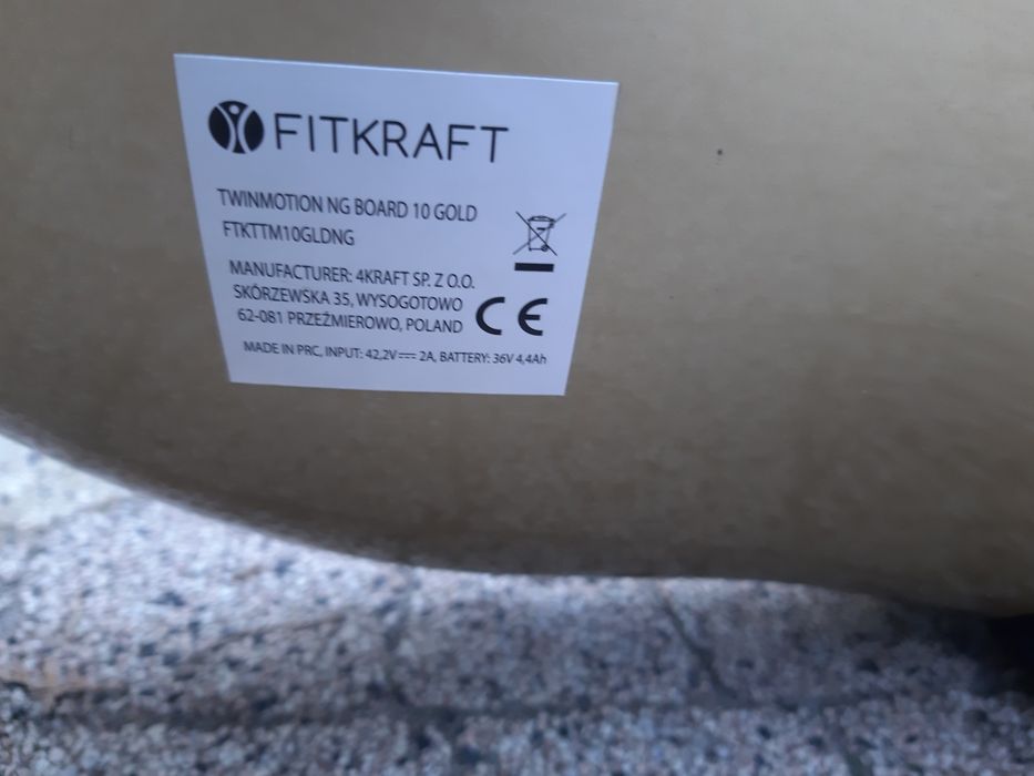 Hoverboart Fitkraf 10 deska elektryczna