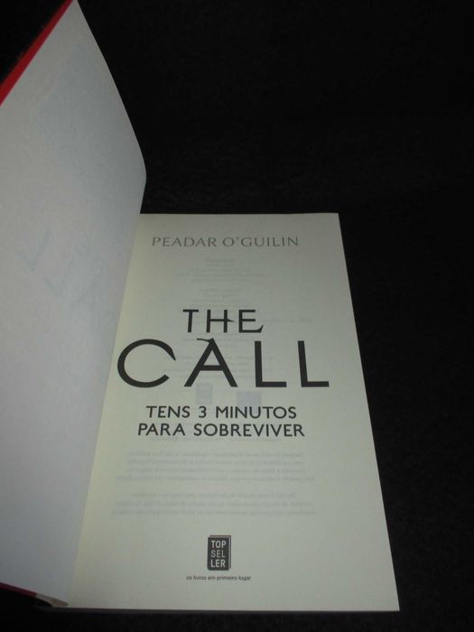 Livro The Call Peadar O'Guilin 1ª edição 2017