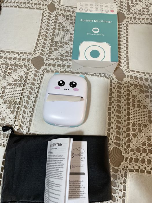Mini impressora portátil