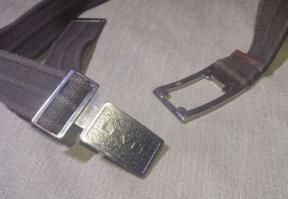 Levi's Levis  parciany pasek uniwersalny brązowy uniseks