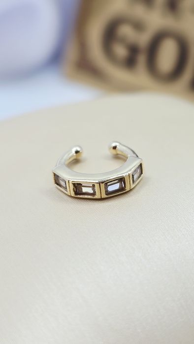 Złoty kolczyk piercing lub Nausznica próba 585 14k