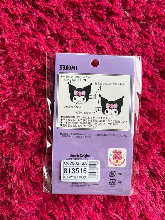 Spinki do włosów Kuromi Sanrio Hello Kitty