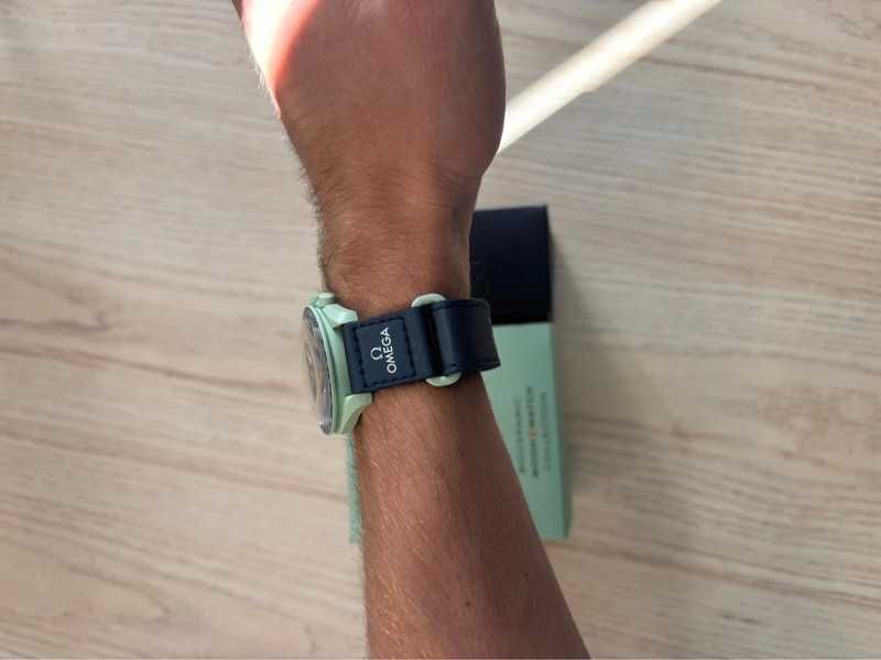 Omega x Swatch SO33G100 Earth - Black Friday -30% Tylko Dziś