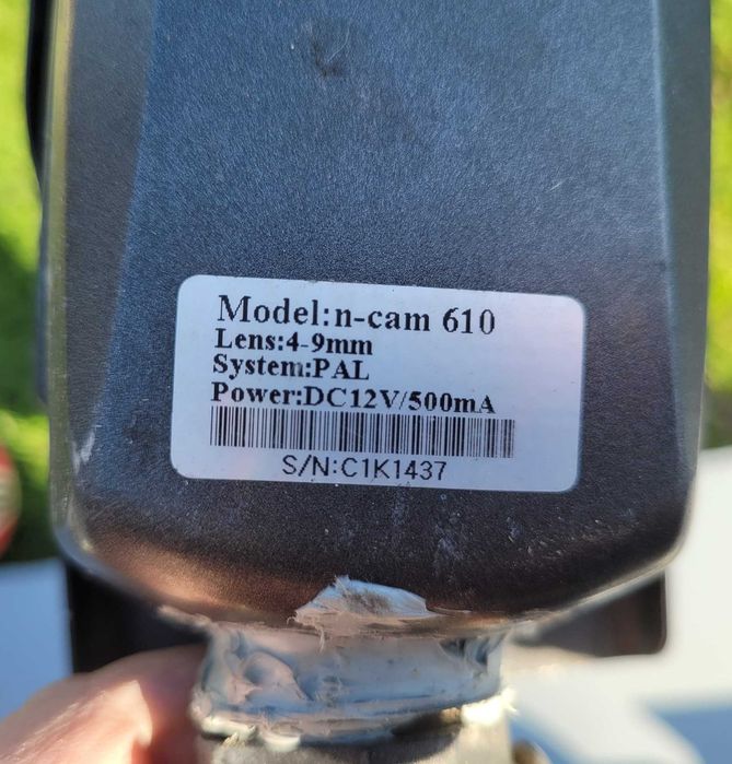 5 Câmaras de vigilância CCTV usadas, funcionantes