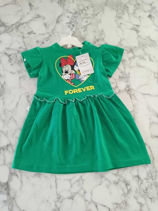 Sukienka Minnie zielona 98