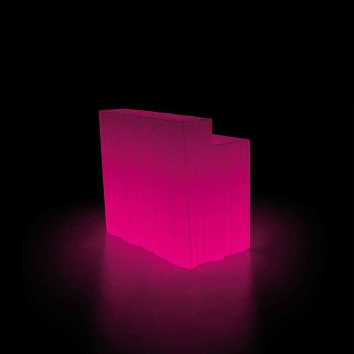 Balcão led iluminado