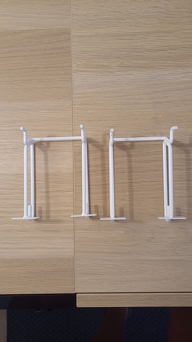 Expositor giratório branco/vermelho