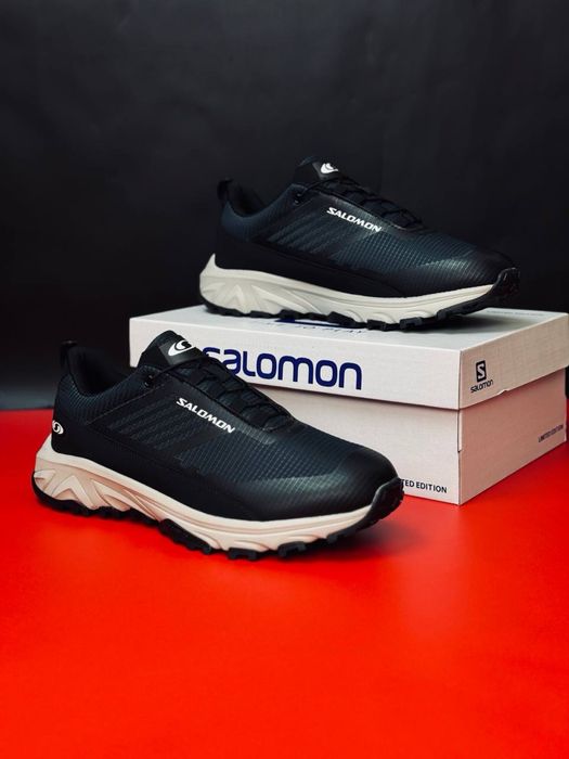 Летние Salomon саломоны легкие мужские соломон кожа в наличии Salomon