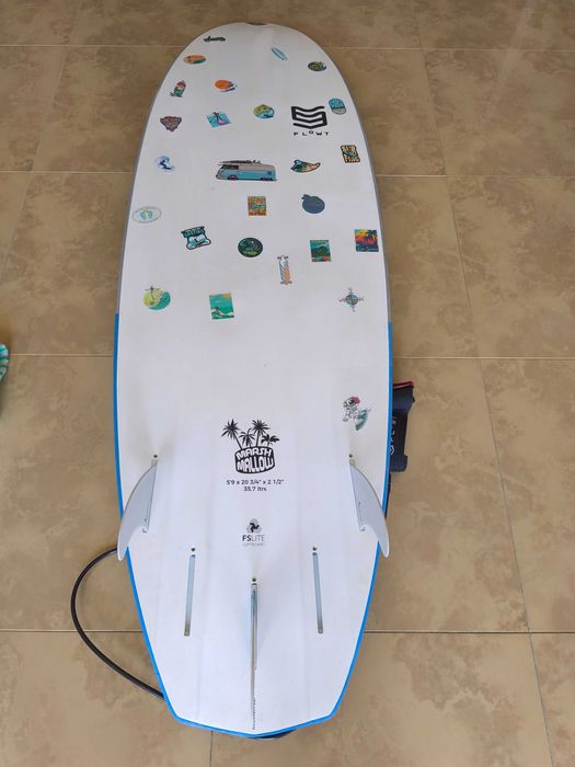 Prancha Surf FLOWT 5’9 Marshmallow - 35,7 ltrs