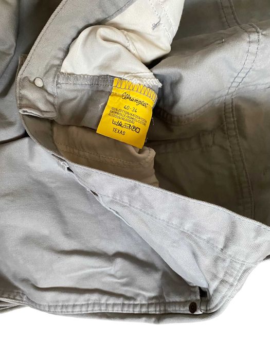 Wrangler Texas szare, W40/L34, stan bardzo dobry