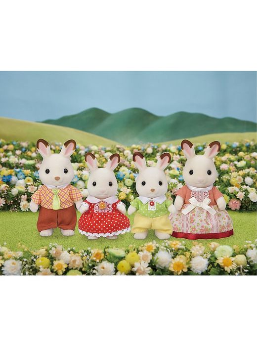 Sylvanian families 5655 / 4150 Chocolate rabbit family