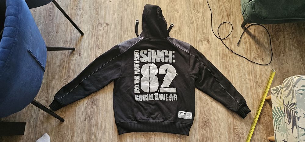 Gorilla Wear 82 bluza męska rozmiar L wymiary na zdjęciach