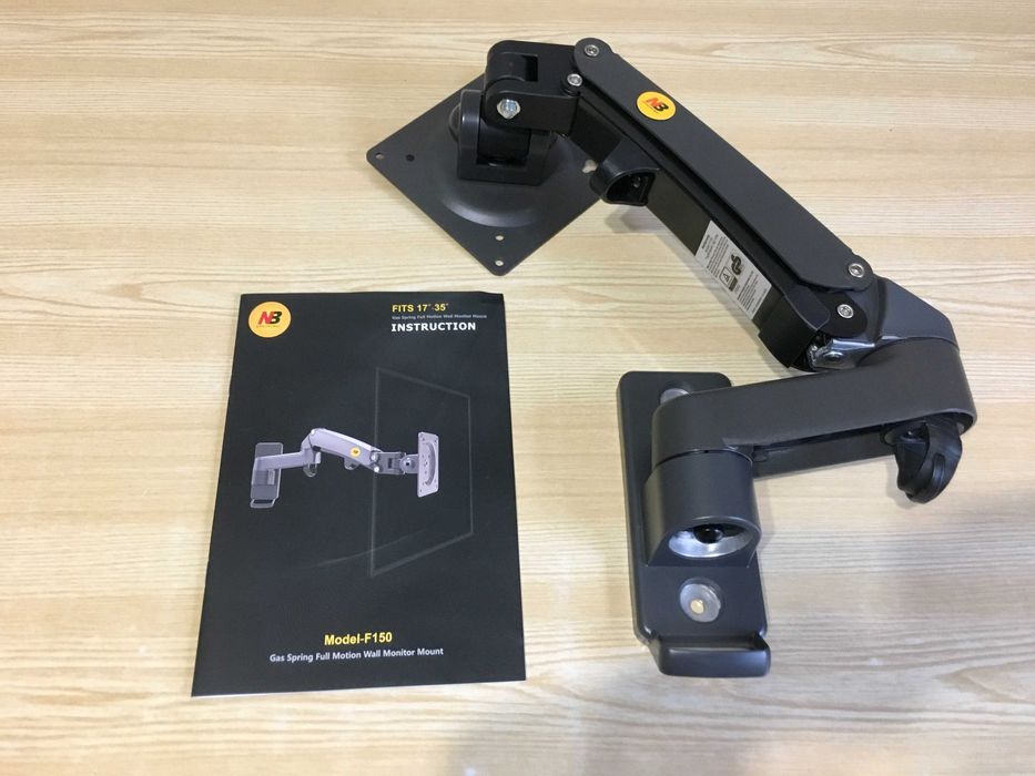 Настенный кронштейн держатель монитора NB F150 17-35” 2025 поворотный