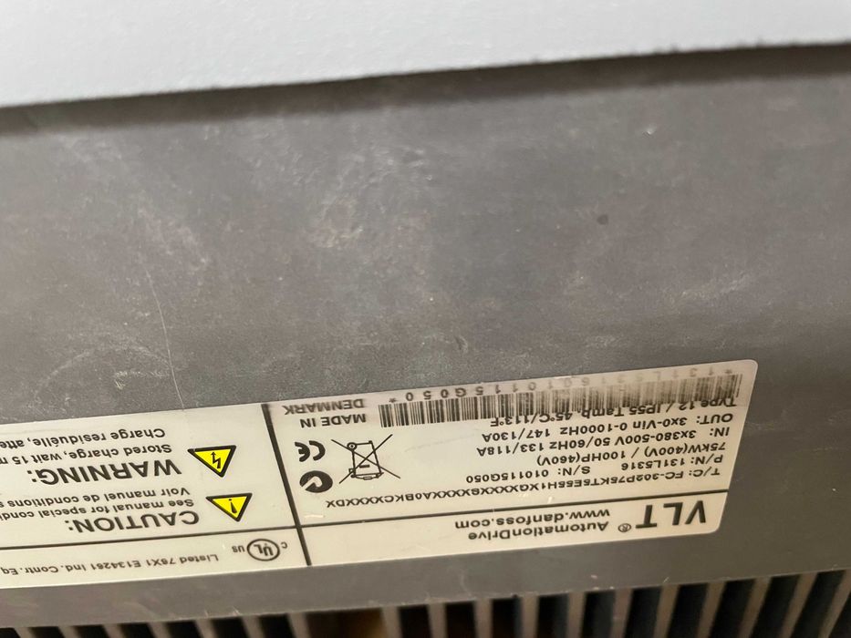 Falownik Danfoss 75 kW FC 302 iP55 stan idealny