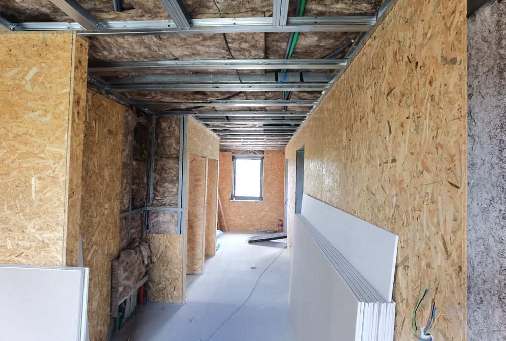 Pladur papel de parede pintura