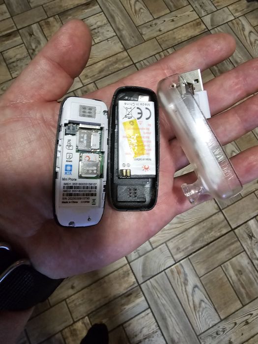 ‼️Кнопочний міні телефон ‼️2sim ,  micro SD