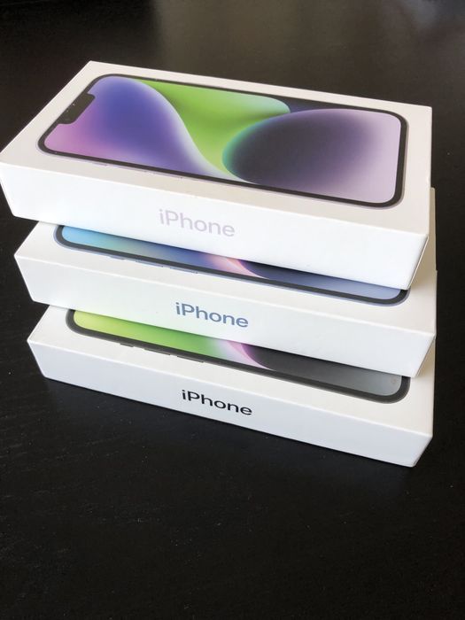 3 iPhones 14 128GB  Novos Selados