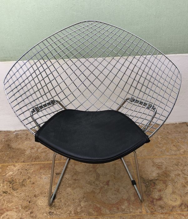 Cadeira Diamond Chair - Reedição de Harry Bertoia - Excelente Estado