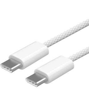 Премиум кабель USB-C → USB-C 60W Fast Charge | Усиленный | Для iPhone / Android / MacBook