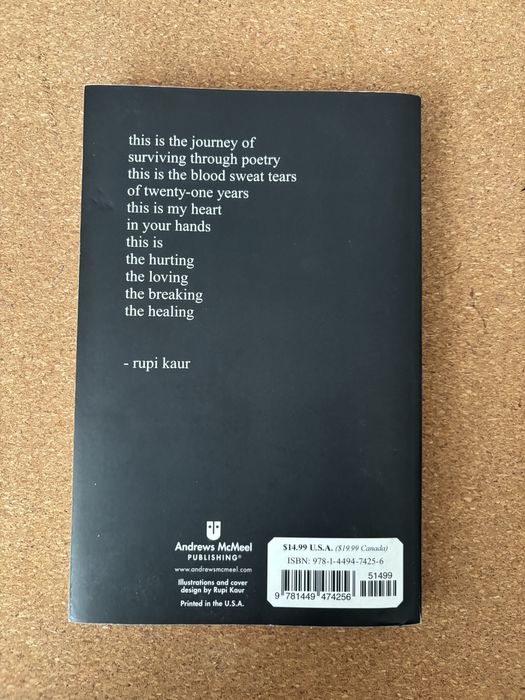 Milk and honey livro