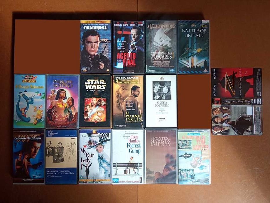 Filmes VHS Originais
