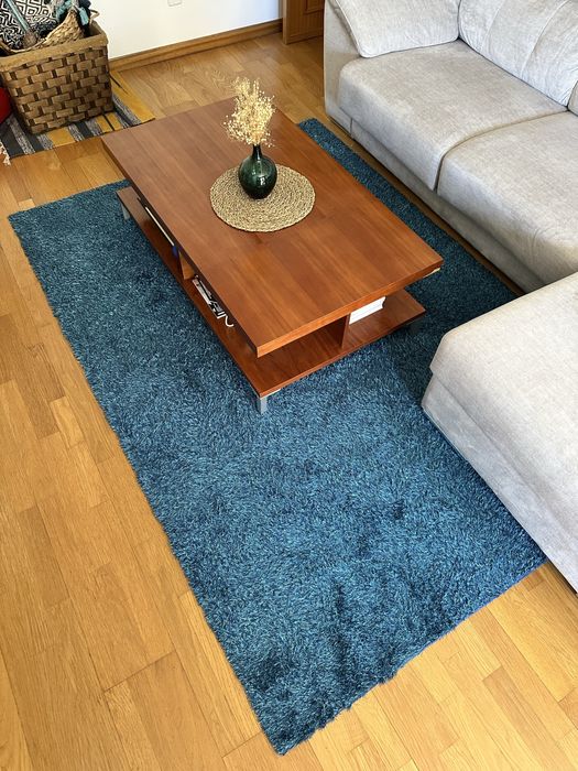 Mesa de centro de sala madeira maciça