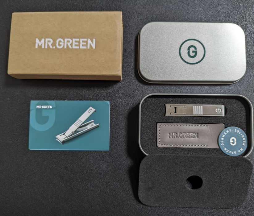 Ультратонкі кусачки для нігтів Mr. Green