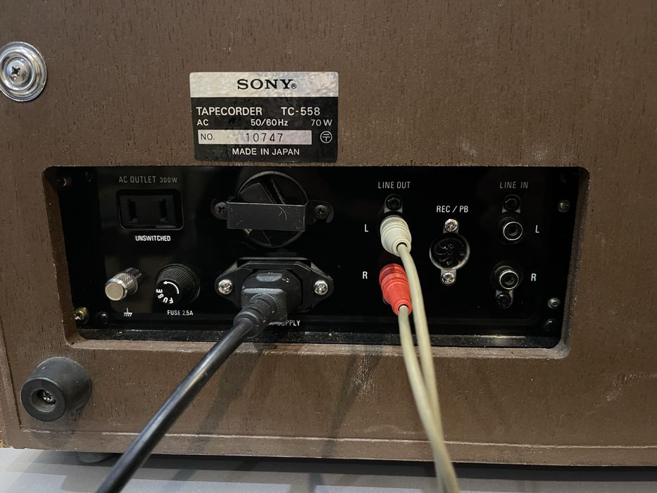 SONY Tc-558 (Silver premium,revers,6 head F&F)