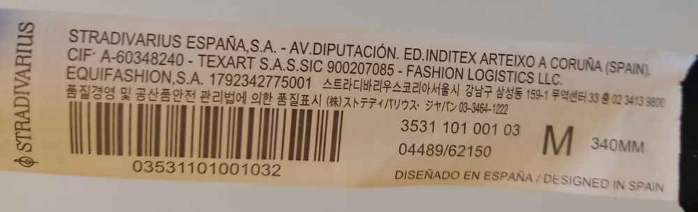 Mala preta acolchoada - Stradivarius