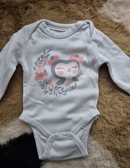 Zestaw body dziecięcych rozmiar 56 nowe bez metki