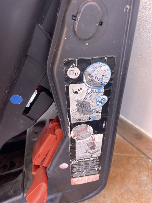 Cadeira auto para crianças da Zippy em bom estado dos 0 aos 18 kg