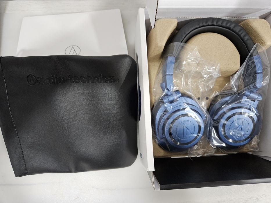 Auscultadores Bluetooth AUDIO TECHNICA ATH-M50XBT2 DS Novo c/garantia