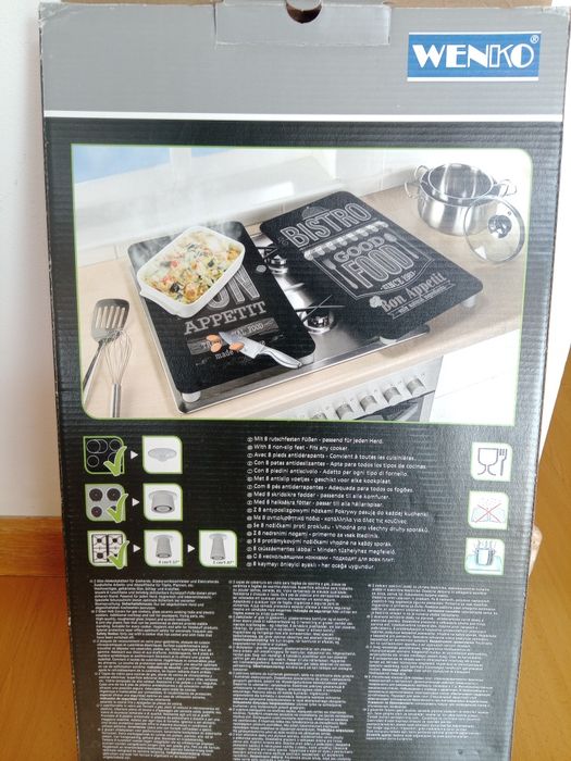 Placas / tábuas protetoras para fogão