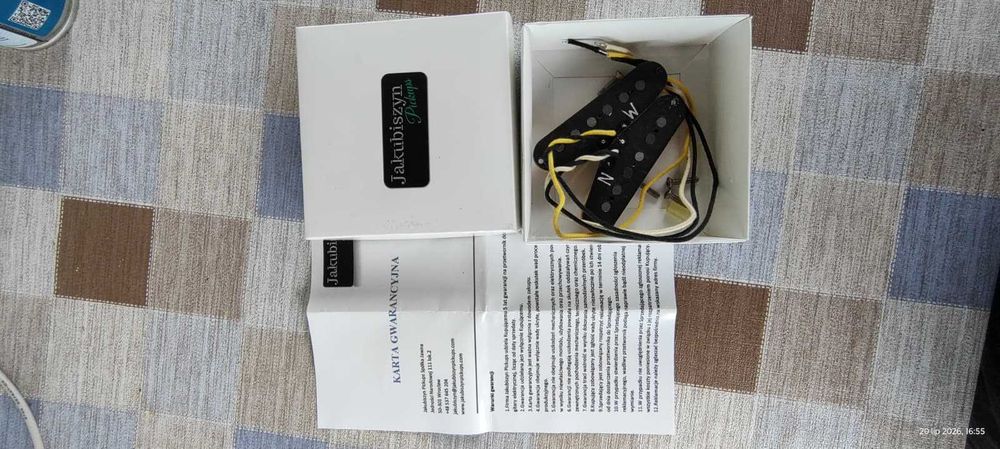 Jakubiszyn pickups - przystawki do gitary