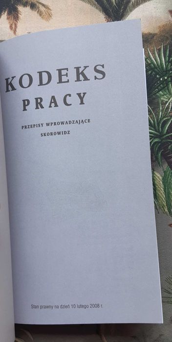 Książka "kodeks pracy"