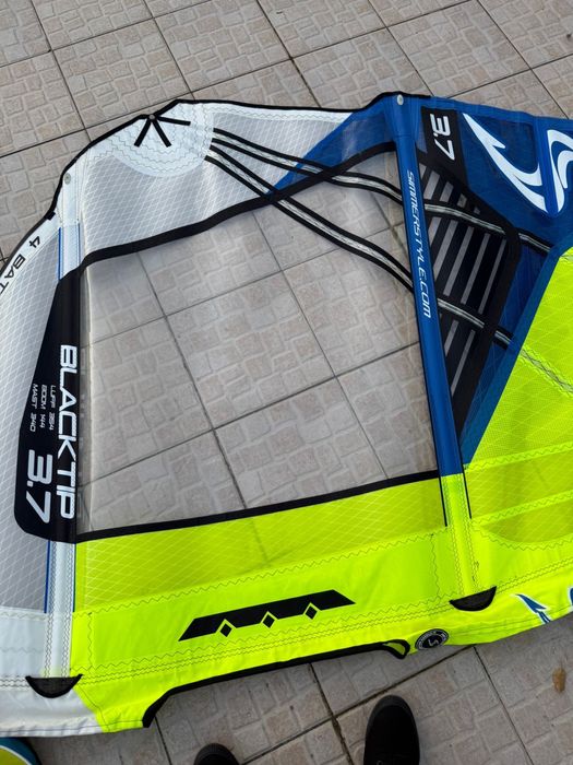 Vela Windsurf Simer Style BlackTip 3.7
