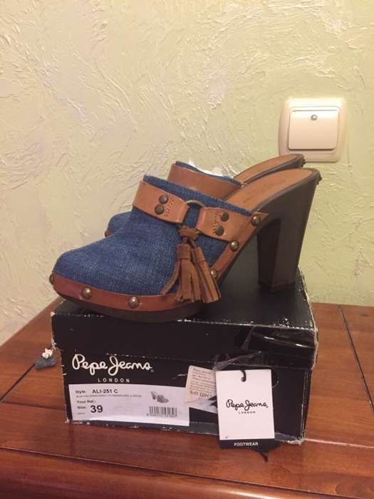 Сабо туфлі мюлі шльопанці Pepe Jeans новые