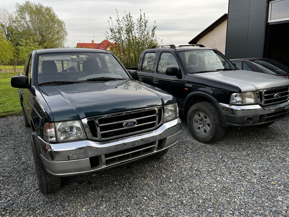 Ford Ranger Mazda B2500 2.5tdi 4x4 2008r rama z dowodem, inne Pickupy