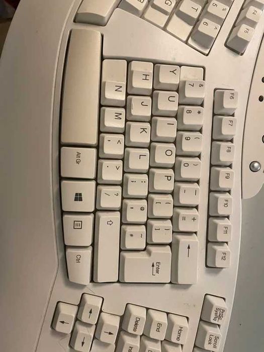 Teclado ergonomico