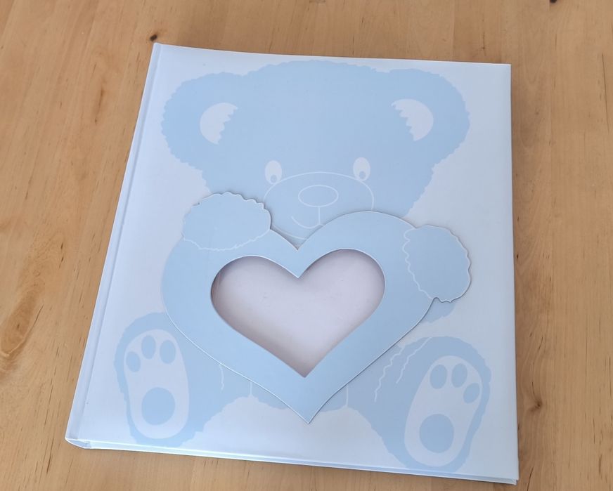 Álbum de fotografias para bebé