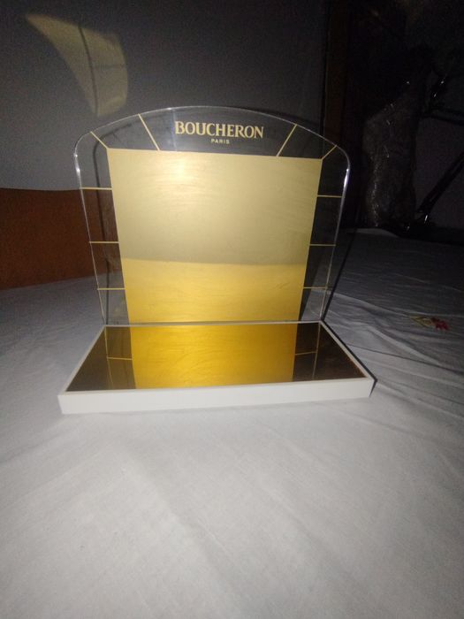 Expositor de Perfumes/Joias de Luxo Boucheron Paris – Peça de Coleção/Decoração
