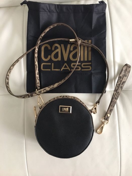 CAVALLI Class Torebka Dwa Paski jak nowa