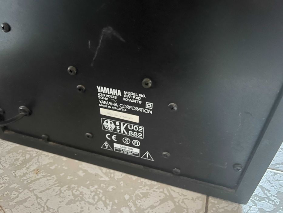 Sistema de som YAMAHA rx-v595